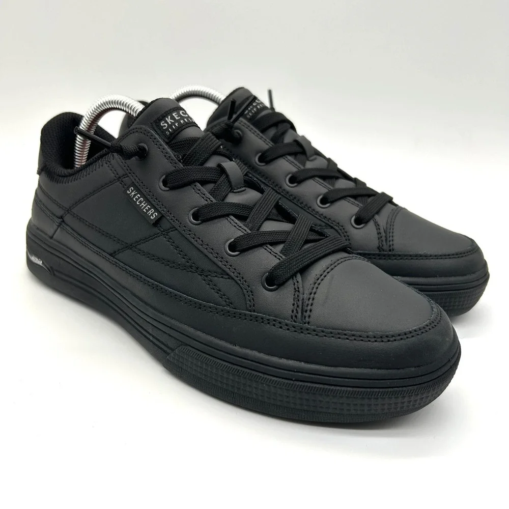 Skechers Arch Fit Arcade SR Work Shoes Womens 10 Black Slip Resistant Sneakers